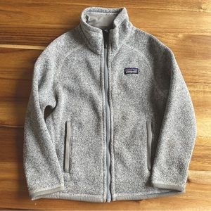 Patagonia Better Sweater Grey Girls XS 5-6